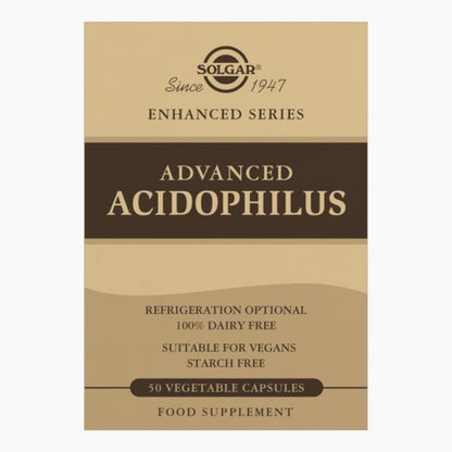 Solgar® Advanced Acidophilus Vegetable Capsules - Pack of 50 Solgar 