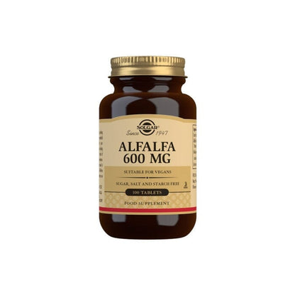 Solgar® Alfalfa 600 mg Tablets - Pack of 100 Solgar 