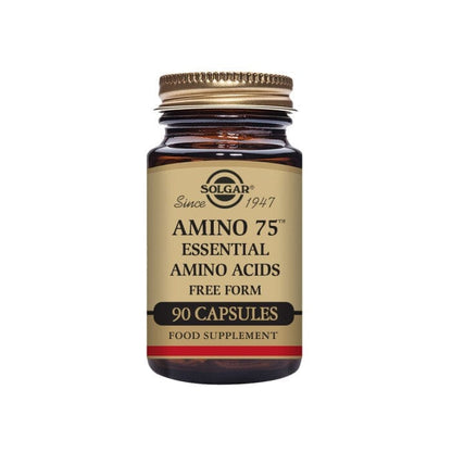 Solgar® Amino 75 Essential Amino Acids Vegetable Capsules - Pack of 90 Solgar 