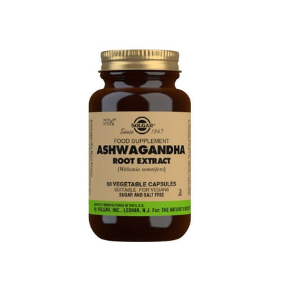 Solgar® Ashwagandha Root Extract Vegetable Capsules - Pack of 60 Solgar 