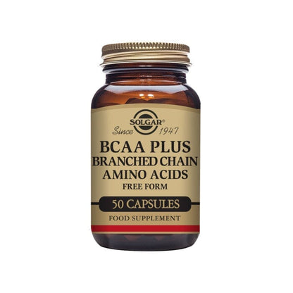 Solgar® BCAA Plus Vegetable Capsules - Pack of 50 Solgar 