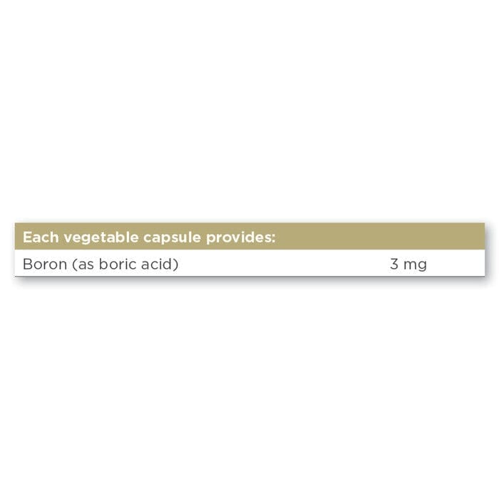 Solgar® Boron 3 mg Vegetable Capsules - Pack of 100 Solgar 