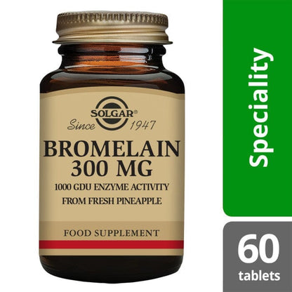 Solgar® Bromelain 300 mg Capsules - Pack of 60 Solgar 