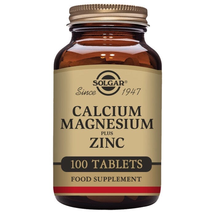 Solgar® Calcium Magnesium Plus Zinc Tablets - Pack of 100 Solgar 