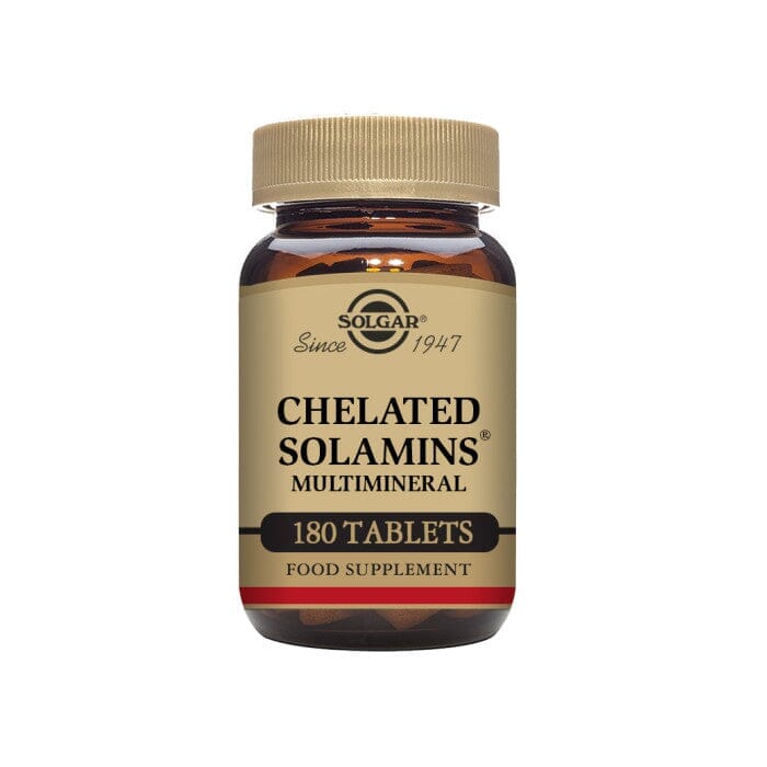 Solgar® Chelated Solamins Multimineral Tablets - Pack of 180 Solgar 