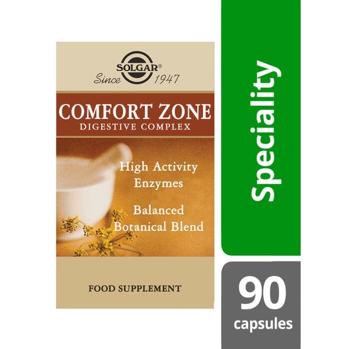 Solgar® Comfort Zone Digestive Complex Vegetable Capsules - Pack of 90 Solgar 