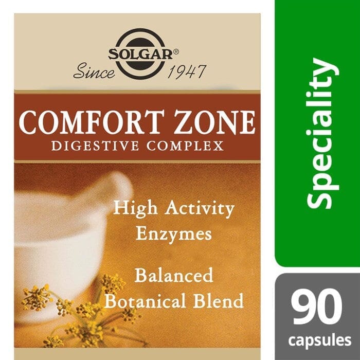 Solgar® Comfort Zone Digestive Complex Vegetable Capsules - Pack of 90 Solgar 