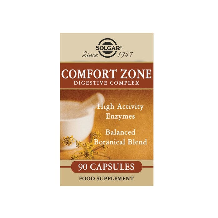 Solgar® Comfort Zone Digestive Complex Vegetable Capsules - Pack of 90 Solgar 