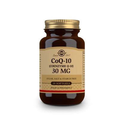 Solgar® CoQ-10 (Coenzyme Q-10) 30 mg Softgels - Pack of 30 Solgar 