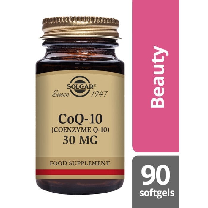 Solgar® CoQ-10 (Coenzyme Q-10) 30 mg Vegetable Capsules - Pack of 90 Solgar 