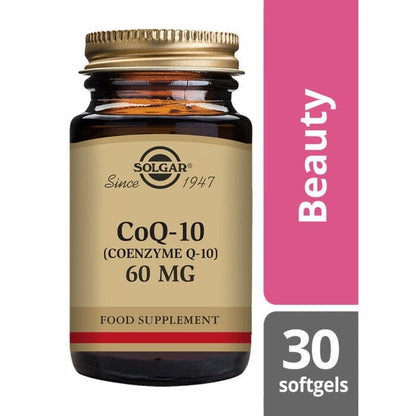 Solgar® CoQ-10 (Coenzyme Q-10) 60 mg Softgels - Pack of 30 Solgar 