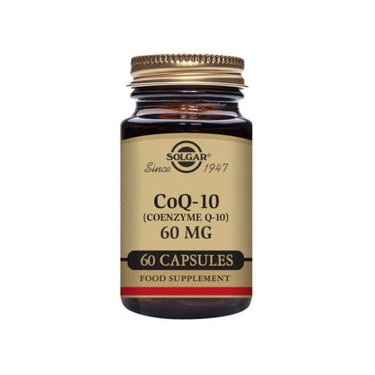 Solgar® CoQ-10 (Coenzyme Q-10) 60 mg Vegetable Capsules - Pack of 60 Solgar 