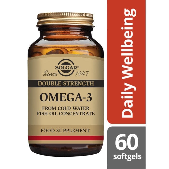 Solgar® Double Strength Omega-3 Softgels - Pack of 60 Solgar 