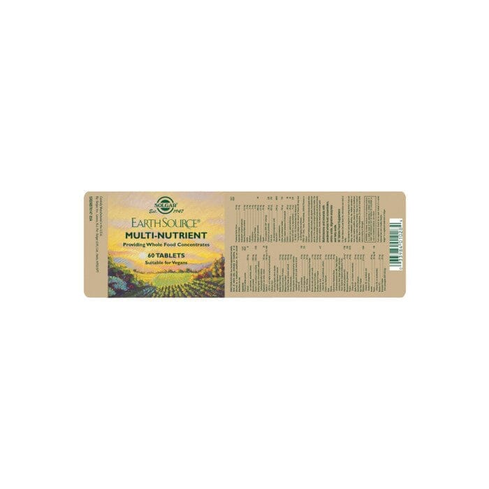 Solgar® Earth Source Multi Nutrient Tablets - Pack of 60 Solgar 