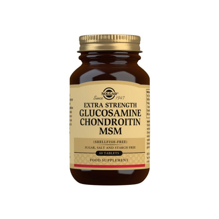 Solgar® Extra Strength Glucosamine Chondroitin MSM Tablets - Pack of 60 Solgar 