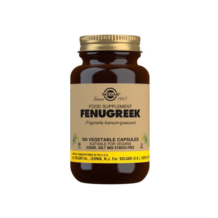 Solgar® Fenugreek Vegetable Capsules - Pack of 100 Solgar 