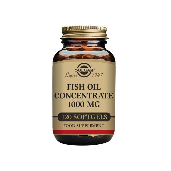 Solgar® Fish Oil Concentrate 1000 mg Softgels - Pack of 120 Solgar 