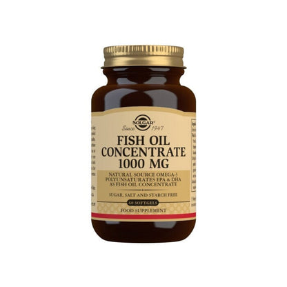 Solgar® Fish Oil Concentrate 1000 mg Softgels - Pack of 60 Solgar 