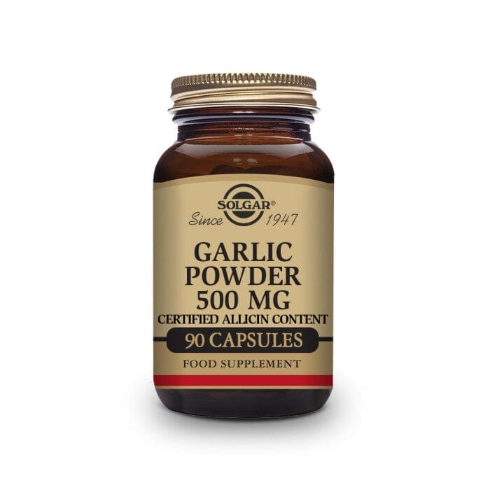 Solgar® Garlic Powder 500 mg Vegetable Capsules - Pack of 90 Solgar 