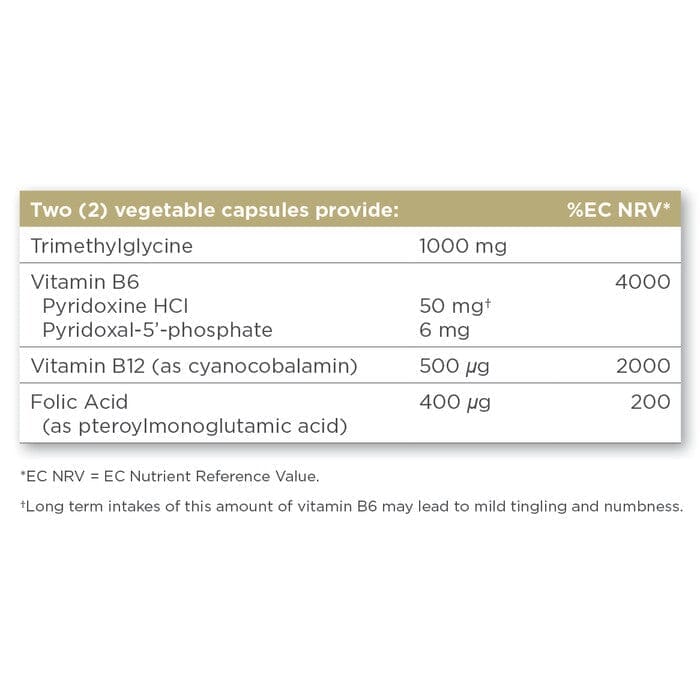 Solgar® Gold Specifics Homocysteine Modulators Vegetable Capsules - Pack of 60 Solgar 