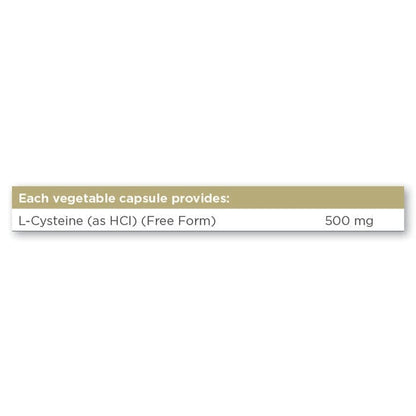 Solgar® L-Cysteine 500 mg Vegetable Capsules - Pack of 30 Solgar 