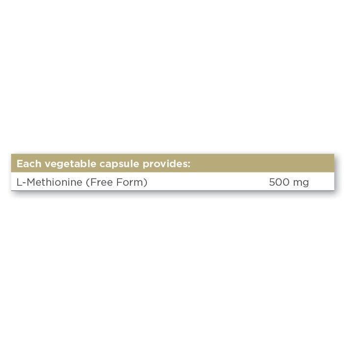 Solgar® L-Methionine 500 mg Vegetable Capsules - Pack of 30 Solgar 