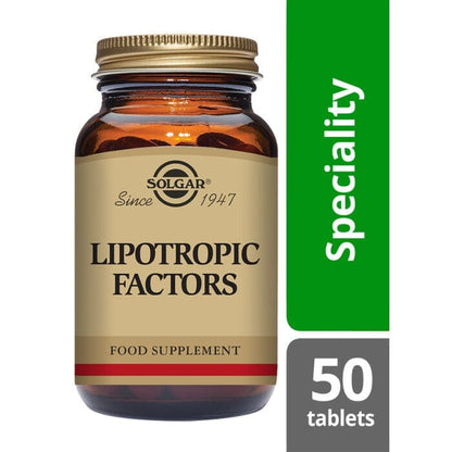 Solgar® Lipotropic Factors Tablets - Pack of 50 Solgar 