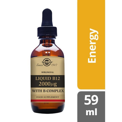 Solgar® Liquid B12 2000 µg with B-Complex - 59 ml Solgar 