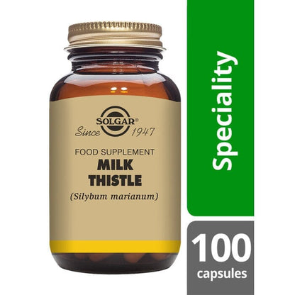 Solgar® Milk Thistle Vegetable Capsules - Pack of 100 Solgar 