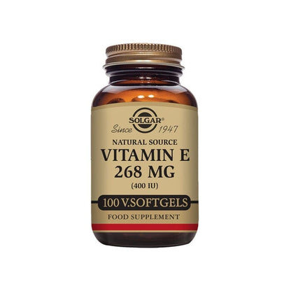 Solgar® Natural Source Vitamin E 268 mg (400 IU) Softgels - Pack of 100 Solgar 