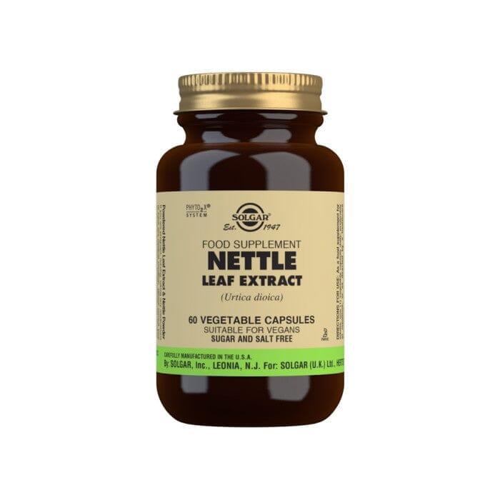 Solgar® Nettle Leaf Extract Vegetable Capsules - Pack of 60 Solgar 