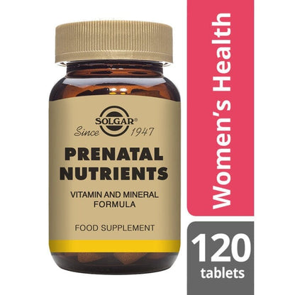 Solgar® Prenatal Nutrients Tablets - Pack of 120 Solgar 