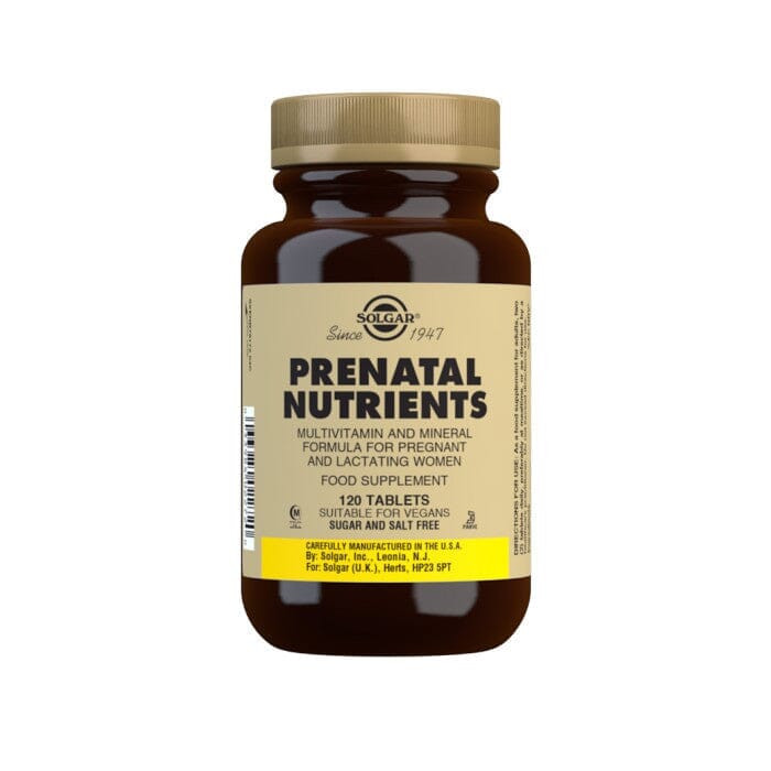 Solgar® Prenatal Nutrients Tablets - Pack of 120 Solgar 