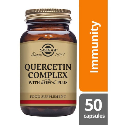 Solgar® Quercetin Complex with Ester-C Plus Vegetable Capsules - Pack of 50 Solgar 