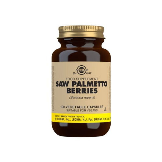 Solgar® Saw Palmetto Berries Vegetable Capsules - Pack of 100 Solgar 