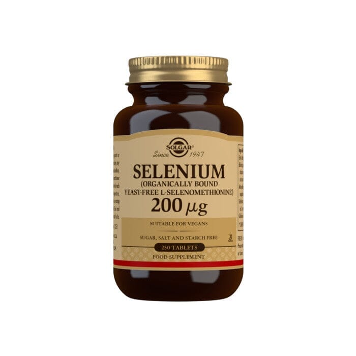 Solgar® Selenium (Yeast-Free) 200 µg Tablets - Pack of 250 Solgar 