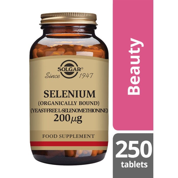 Solgar® Selenium (Yeast-Free) 200 µg Tablets - Pack of 250 Solgar 