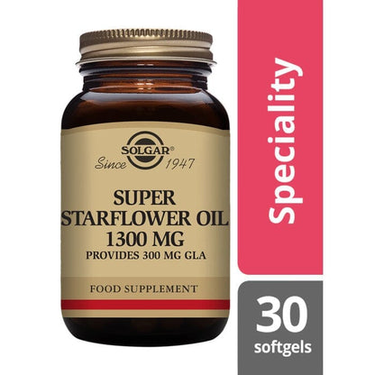 Solgar® Super Starflower Oil 1300 mg Softgels - Pack of 30 Solgar 