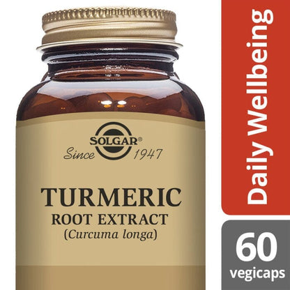 Solgar® Turmeric Root Extract Vegetable Capsules - Pack of 60 Solgar 