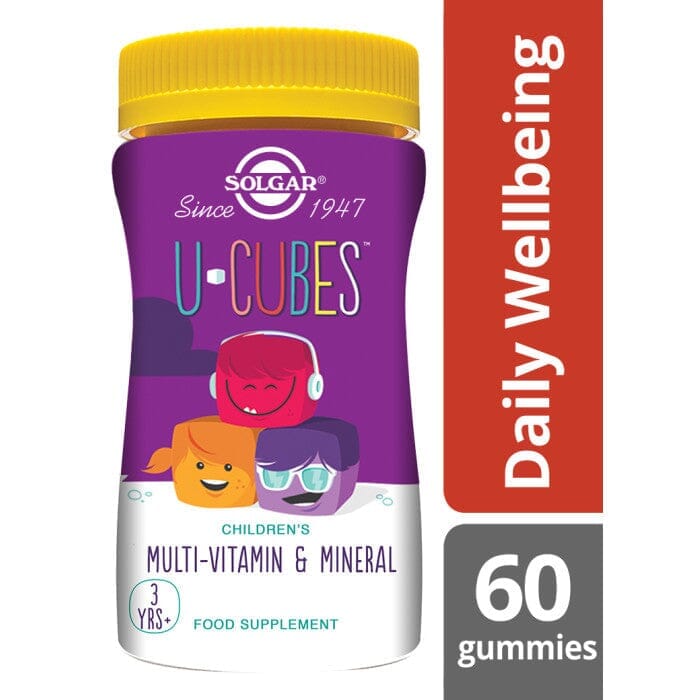 Solgar® U-Cubes Children's Multi-Vitamin and Mineral Gummies - Pack of 60 Solgar 