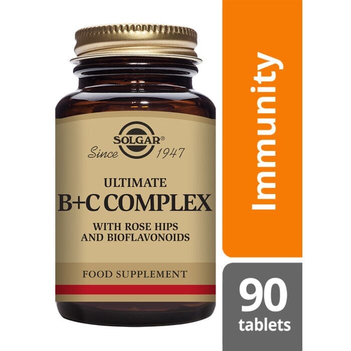 Solgar® Ultimate B+C Complex Tablets - Pack of 90 Solgar 