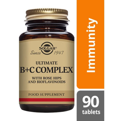 Solgar® Ultimate B+C Complex Tablets - Pack of 90 Solgar 