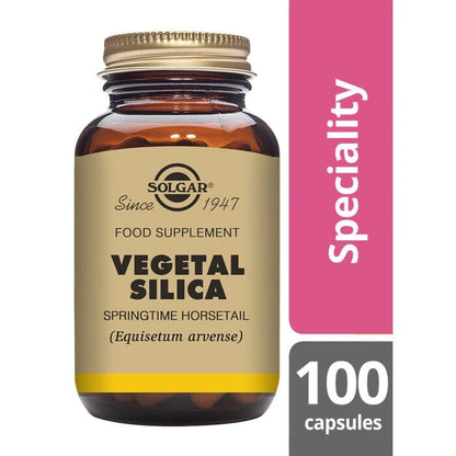 Solgar® Vegetal Silica Vegetable Capsules - Pack of 100 Solgar 