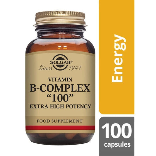 Solgar® Vitamin B-Complex "100" Extra High Potency Tablets - Pack of 100 Solgar 