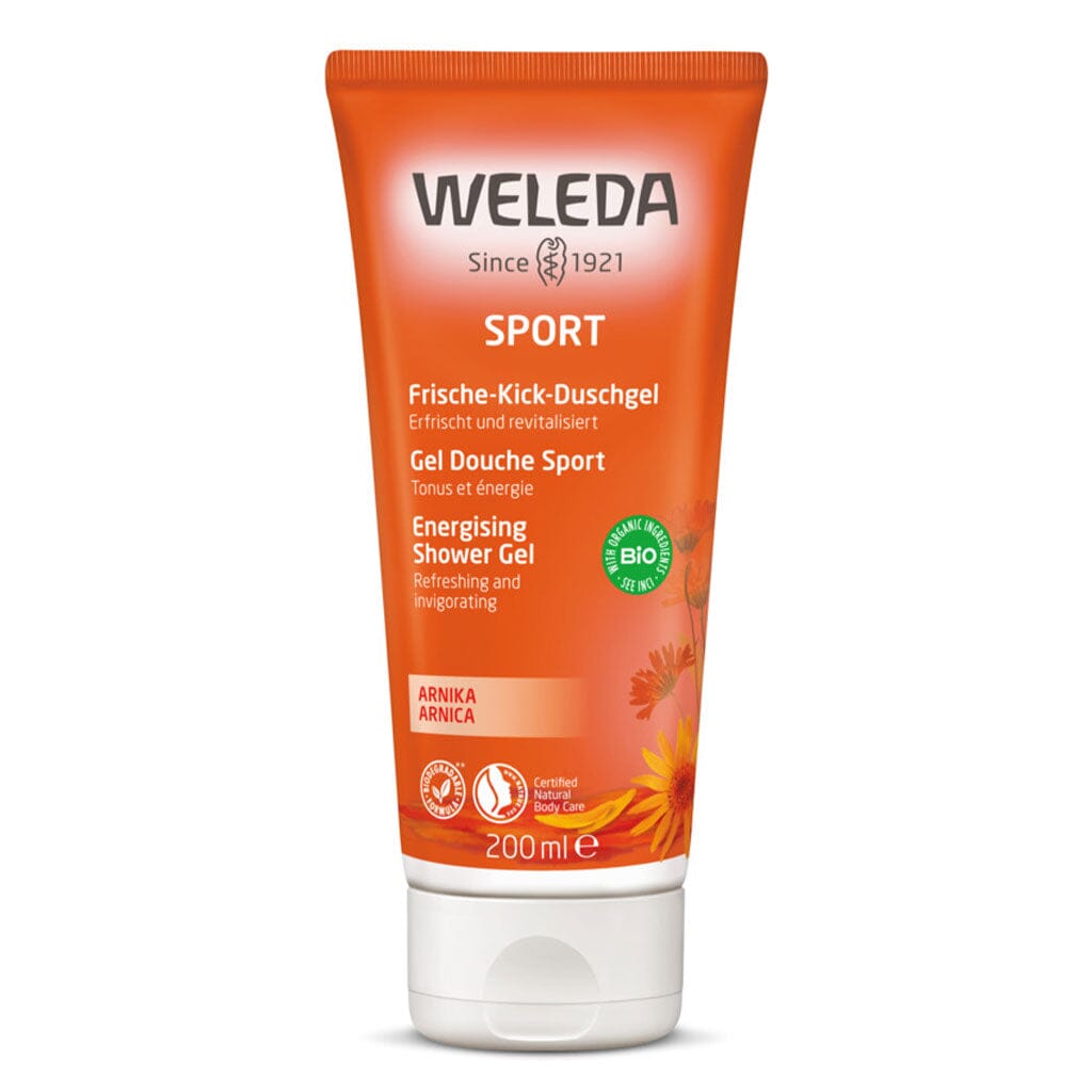 Sport Arnica Energising Shower Gel 200ml Weleda 