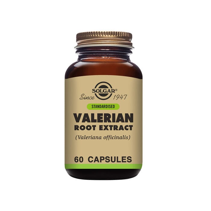 Standardised Valerian Root Extract Vegetable Capsules - Pack of 60 Solgar 