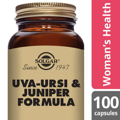 Uva Ursi & Juniper Berry Formula Vegetable Capsules - Pack of 100 Solgar 