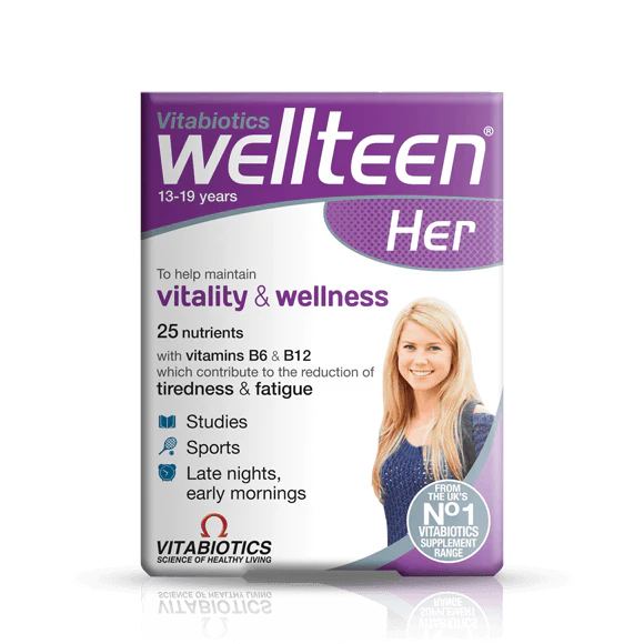 Vitabiotics Wellteen Her Tablets 30 Vitabiotics 