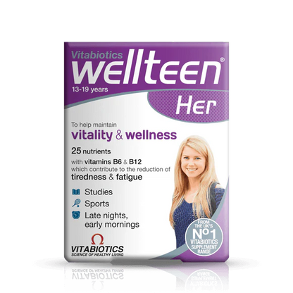 Vitabiotics Wellteen Her Tablets 30 Vitabiotics 