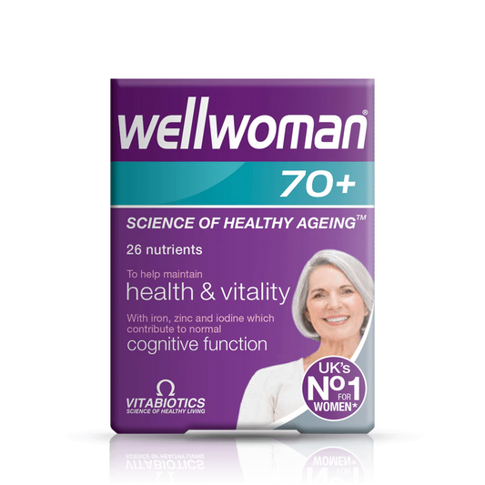 Vitabiotics Wellwoman 70+ Tablets 30 Vitabiotics 